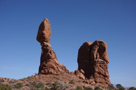 Balanced Rock u vjezdu do Arches NP